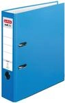 herlitz Ordner R&uuml;ckenbreite 8 cm DIN A4 Kunststoff blau, acqua