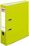 herlitz Ordner R&uuml;ckenbreite 8 cm DIN A4 Kunststoff neon gr&uuml;n
