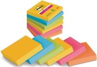 Post-it&reg; Super Sticky Rio de Janeiro Haftnotizen 7,6 x 7,6 cm