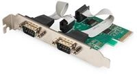 Digitus Serielle Schnittstellenkarte, PCIe