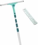 LEIFHEIT 2in1 XL Pro Reach Fensterabzieher 40,0 cm t&uuml;rkis