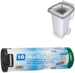 PAPSTAR M&uuml;llbeutel 140,0 l schwarz