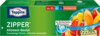 Toppits Gefrierbeutel ZIPPER 3,0 l