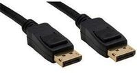 InLine DisplayPort Kabel 3.0 m, vergoldete Kontakte, schwarz