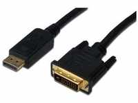 DIGITUS DisplayPort-Adapterkabel - DisplayPort / DVI 3m AK-340306-030-S