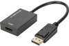 DIGITUS Aktives DisplayPort auf HDMI Konverter schwarz AK-340415-002-S