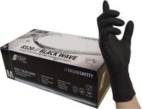 NITRAS&reg; Einmalhandschuhe BLACK WAVE M schwarz