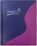 Idena Zeugnismappe DIN A4 violett/blau