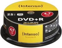 Intenso DVD+R 4,7GB 16x 25erSp Spindel