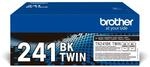 Brother Original TN-241BK Toner - schwarz Doppelpack (TN241BKTWIN)
