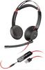 poly 207576-03, Poly Blackwire 5220 Stereo Headset On-Ear USB, 3,5-mm-Stecker,