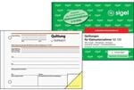 sigel Quittung f&uuml;r Kleinunternehmer ohne MwSt.-Ausweis - 2x30 Blatt