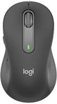 Logitech Signature M650L Large Graphite Wireless Maus f&uuml;r die rechte Hand (for