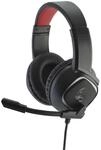 MediaRange Gaming-Headset MRGS301 schwarz, rot