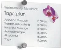 DURABLE T&uuml;rschild 21,0 x 14,8 cm transparent