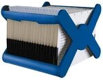 HAN H&auml;ngeregistraturkorb ohne Mappen 35,9 x 32,0 x 26,9 cm DIN A4
