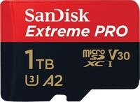 SanDisk Extreme&reg; PRO microSDXC Speicherkarte 1TB mit SD-Adapter
