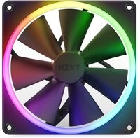 NZXT F140 RGB - Geh&auml;usel&uuml;fter, Matt Schwarz (140mm, 18xLED)
