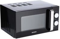 SEVERIN MW 7761 Mikrowelle 800 W schwarz, edelstahl
