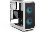 Fractal Design Focus 2 - RGB White TG Clear Tint