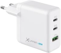 XLAYER 65W USB-A, 2x USB-C Ladeger&auml;t, wei&szlig;
