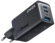 Anker 735 65W 2x USB-C, USB Typ A GaN Prime Ladeger&auml;t, schwarz
