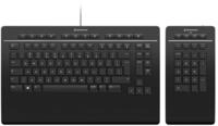 3Dconnexion Keyboard Pro mit Numpad Schwarz - franz&ouml;sisch