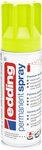 edding Acrylspray Spr&uuml;hfarbe neongelb matt