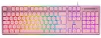 Deltaco PK75 Gaming Tastatur, Pink