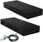 I-TEC USB 3.0 USB-C Thunderbolt 3x 4K Docking Station Gen 2 + Power Delivery 100W