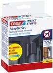 tesa Klemmscharnier f&uuml;r Fliegengitter Insect Stop Falt Adapter Set anthrazit
