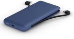 Belkin BoostCharge Plus 10K-USB-C-Powerbank, blau