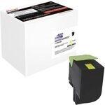 edding Toner EDD-6051 gelb kompatibel zu LEXMARK 71B0040/71B20Y0