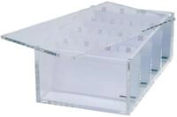 MAUL Visitenkartenbox glasklar