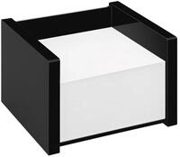 WEDO Zettelbox schwarz inkl. 500 Notizen