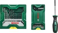 BOSCH Bohrer- und Bit-Set 25+15+1 Mini-X-Line Sets plus Griff 41-teilig
