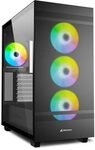 Sharkoon PC Geh&auml;use Rebel C50 Black RGB ATX schwarz