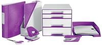 LEITZ Sichtbuch DIN A4 violett-metallic