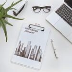 LEITZ Klemmbrett DIN A4 wei&szlig;