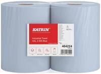 KATRIN&reg; Putztuchrollen 3-lagig blau