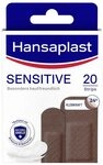 Hansaplast Pflaster SENSITIVE dunkelbraun 20 St.