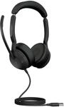 Jabra Evolve2 50 MS Stereo Headset On-Ear