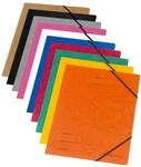 herlitz Eckspanner Easy Orga DIN A4 je 1x orange, gelb, gr&uuml;n, rot, blau, wei&szlig;,