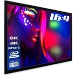 eSmart Professional MIRALE Rahmen Leinwand 213,3 cm 84 Zoll