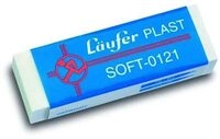 L&auml;ufer Radiergummi wei&szlig;