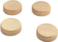 SIGEL Magnete &Oslash; 3,3 cm, rund, braun
