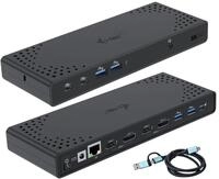 I-TEC USB-A /USB-C/Thunderbolt 3 Docking Station Gen2 mit Power Delivery 100W