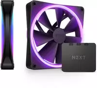 NZXT F140 RGB DUO - Geh&auml;usel&uuml;fter, Schwarz