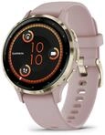 GARMIN Venu 3S Smartwatch dust rose, softgold