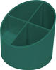 helit Stiftehalter cross Multiköcher grün 11,0 x 11,0 x 10,5 cm Grün